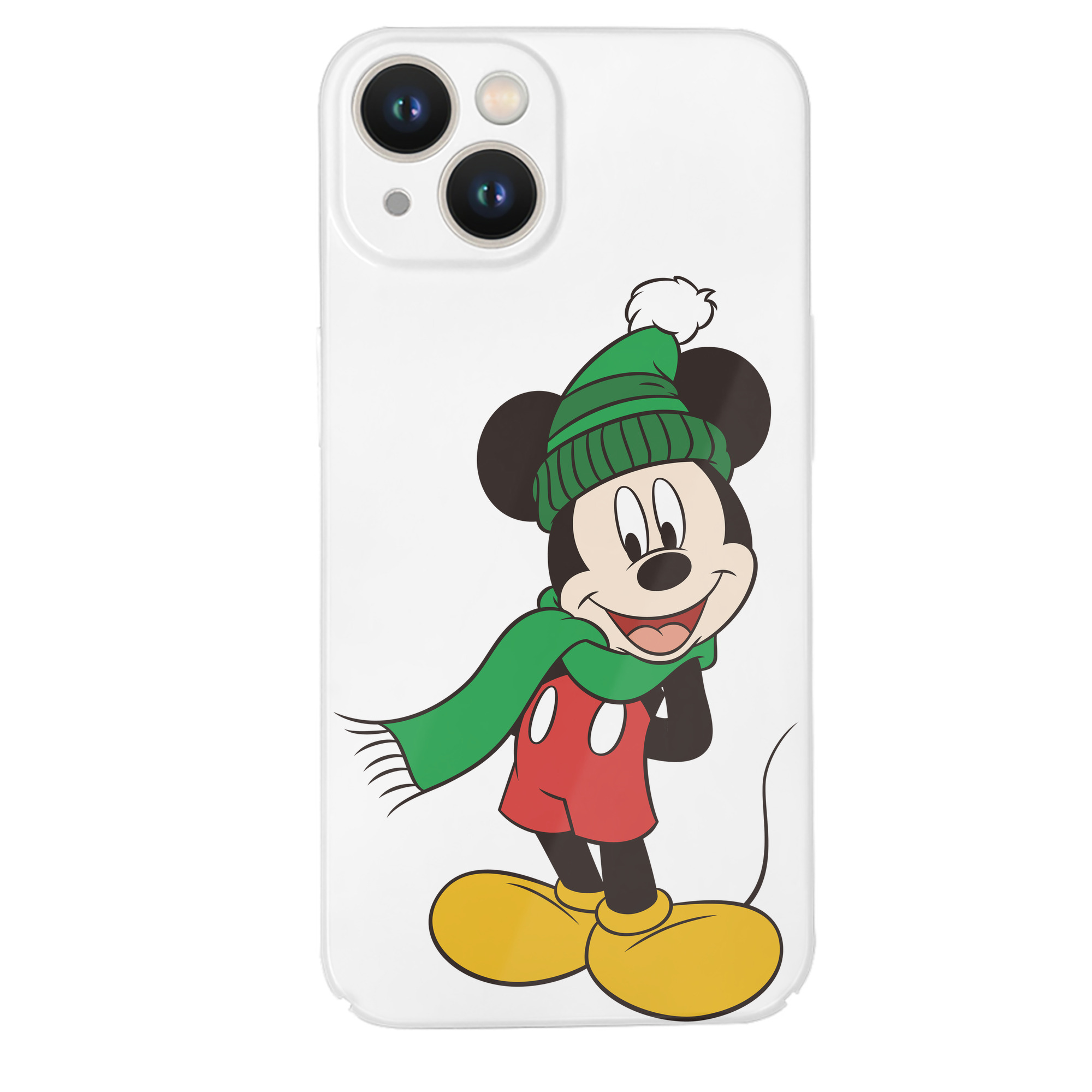 （画像用） ミッキーマウス Mickey Mouse 【iPhone 14シリーズ対応】ハードケース